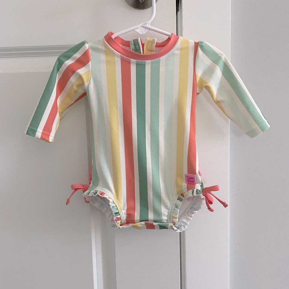 Rufflebutts- Girls Swim 3-6 Months